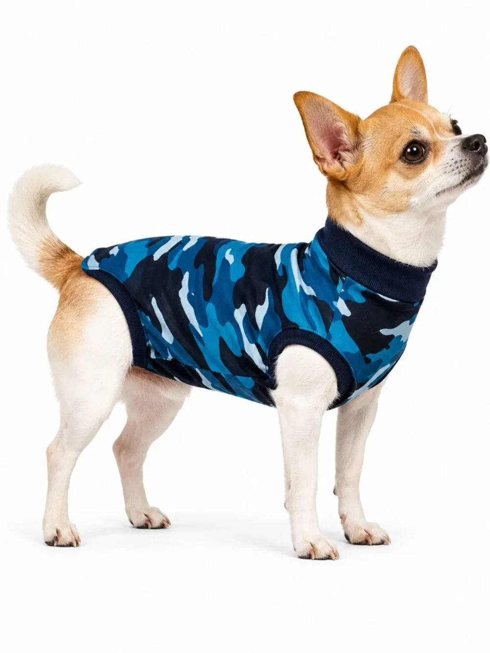 Two Suitical Recovery Dog Suits Camo Blue Camo Pink Camo XXS (Unworn)